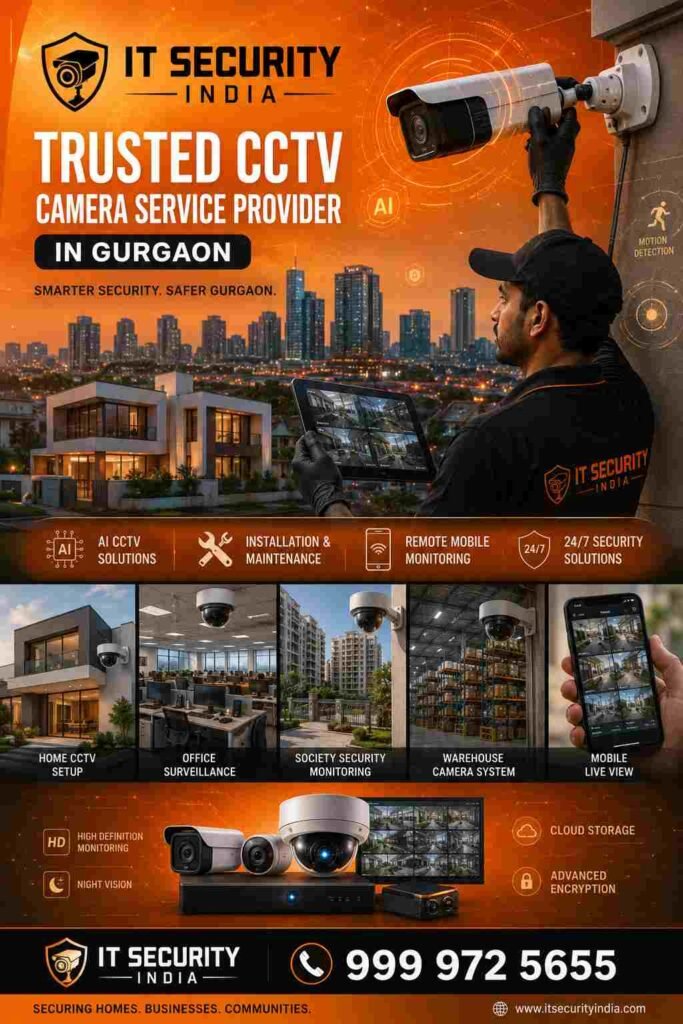 IT Security India CCTV Camera Service Provider in Gurgaon