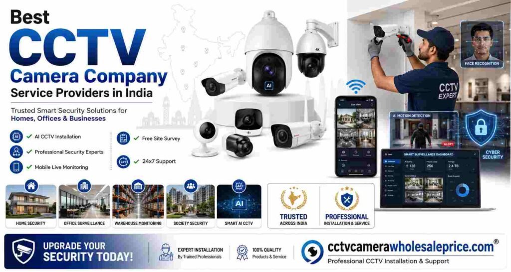 Top Features to Look for in a CCTV Camera Company in India