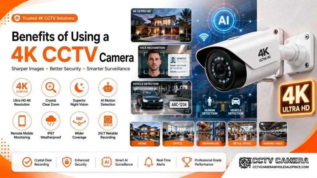 Benefits of Using a 4K CCTV Camera