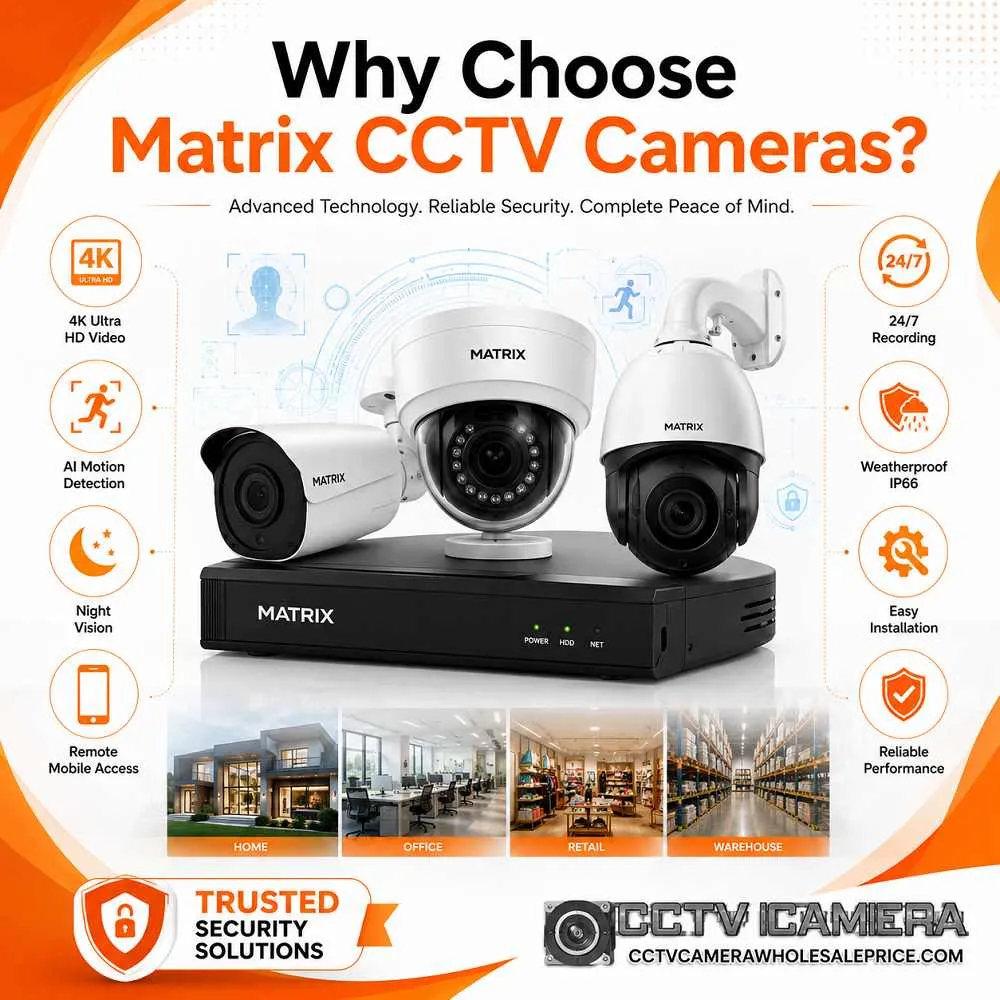 Why Choose Matrix CCTV Cameras
