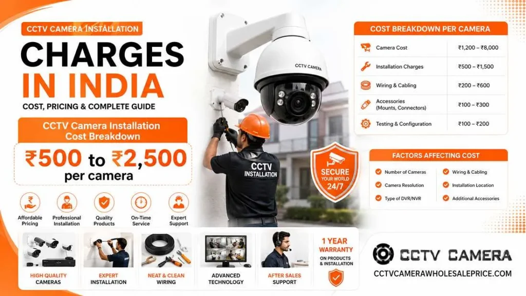 CCTV Camera Installation Cost Breakdown
