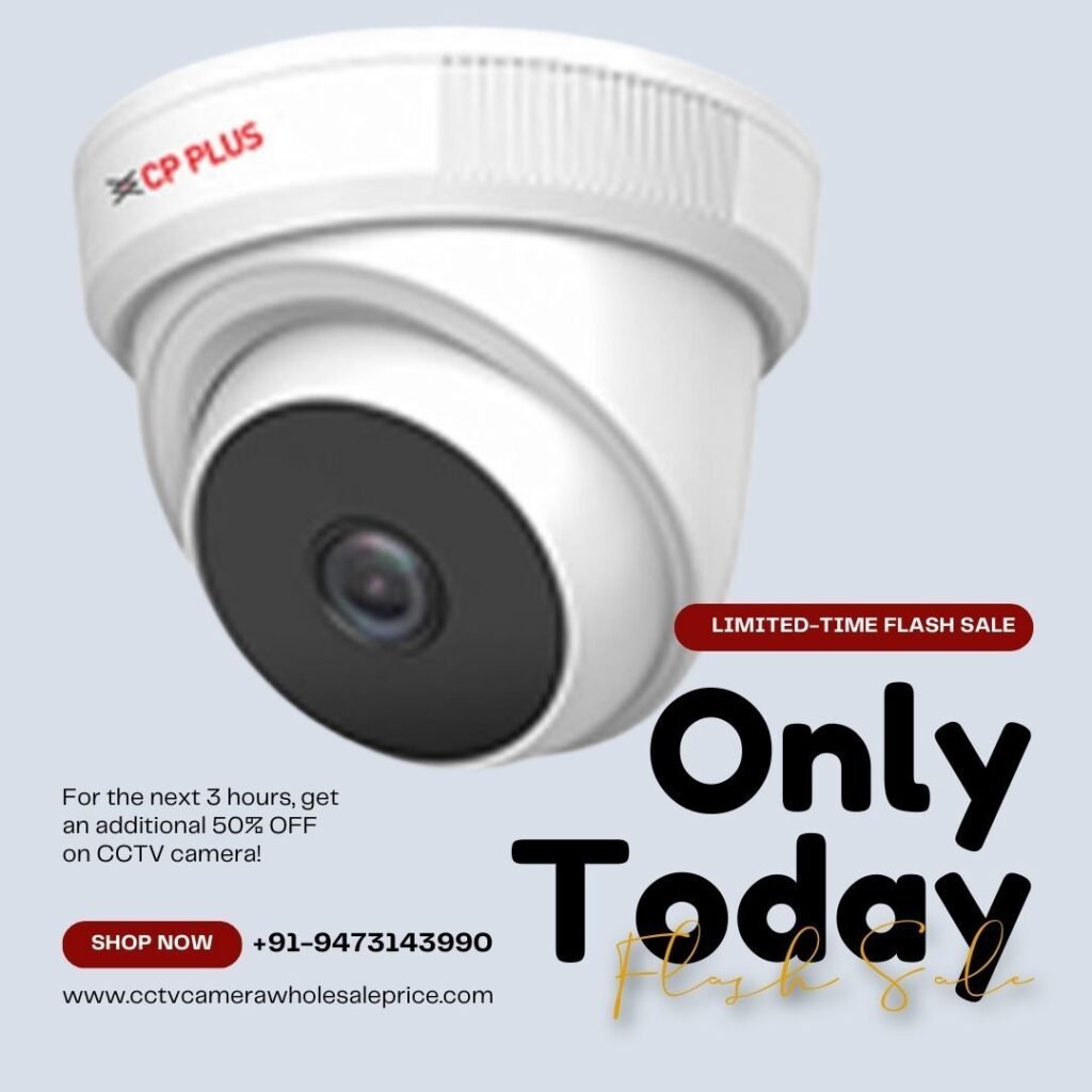 CP Plus CCTV Camera 2.4 MP Price