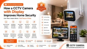 See Everything Instantly! How a CCTV Camera with Display Improves Home Security
